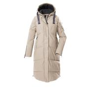 G.I.G.A. DX Donna Cappotto trapuntato/cappotto funzionale/parka con cappuccio GW 41 WMN QLTD CT, hellbeige, 38, 43591-000