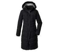 G.I.G.A. DX Donna Cappotto trapuntato/funzionale in piuma d'oca con cappuccio senza zip GW 61 WMN QLTD CT, schwarz, 38, 43531-000