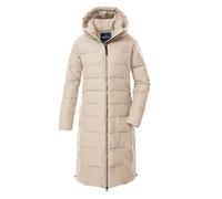 G.I.G.A. DX Donna Cappotto trapuntato/parka trapuntato/cappotto funzionale in piuma d'oca con cappuccio GW 88 WMN QLTD CT, hellbeige, 50, 43534-000