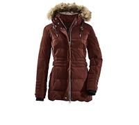 G.I.G.A. DX Donna Giacca funzionale casual in look piumino con cappuccio staccabile con zip Oiva, Foglie autunnali, 34, 34490-000