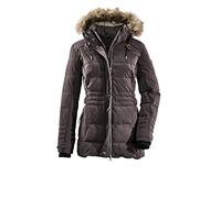 G.I.G.A. DX Donna Giacca funzionale casual in look piumino con cappuccio staccabile con zip Oiva, Malva scuro, 46, 34490-000