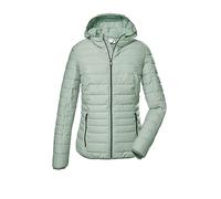 G.I.G.A. DX Donna Giacca funzionale in look piumino con cappuccio/giacca da esterno GS 28 WMN QLTD JCKT, light mint, 50, 41761-000