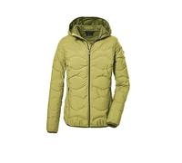 G.I.G.A. DX Donna Giacca funzionale in look piumino con cappuccio/giacca da esterno GW 21 WMN QLTD JCKT, light pistachio, 44, 39845-000