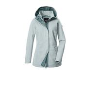 G.I.G.A. DX Donna Giacca in simil-lana/giacca di transizione con cappuccio GW 78 WMN JCKT, foggy ocean, 38, 43688-000