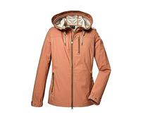 G.I.G.A. DX Donna Giacca softshell con cappuccio/giacca da esterno GS 24 WMN SFTSHLL JCKT, peach, 34, 41669-000