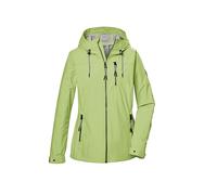 G.I.G.A. DX Donna Giacca softshell/giacca outdoor con cappuccio GS 74 WMN SFTSHLL JCKT, helles frühlingsgrün, 50, 43052-000
