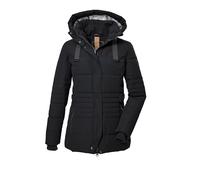 G.I.G.A. DX Donna Giacca trapuntata con cappuccio senza zip/giaccone funzionale in piuma d'oca GW 25 WMN QLTD JCKT, schwarz, 38, 39930-000