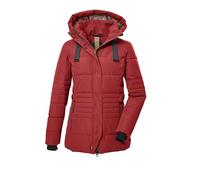 G.I.G.A. DX Donna Giacca trapuntata con cappuccio senza zip/giaccone funzionale in piuma d'oca GW 25 WMN QLTD JCKT, dunkel feuerrot, 50, 39930-000