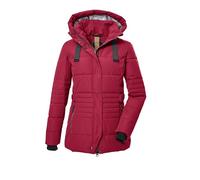 G.I.G.A. DX Donna Giacca trapuntata con cappuccio senza zip/giaccone funzionale in piuma d'oca GW 25 WMN QLTD JCKT, tiefrot, 40, 39930-000