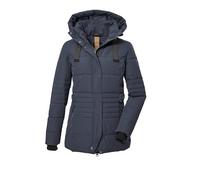 G.I.G.A. DX Donna Giacca trapuntata con cappuccio senza zip/giaccone funzionale in piuma d'oca GW 25 WMN QLTD JCKT, dunkel stahlblau, 40, 39930-000