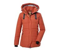 G.I.G.A. DX Donna Giacca trapuntata con cappuccio senza zip/giaccone funzionale in piuma d'oca GW 25 WMN QLTD JCKT, dunkelapricot, 38, 39930-000