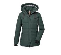 G.I.G.A. DX Donna Giacca trapuntata con cappuccio senza zip/giaccone funzionale in piuma d'oca GW 25 WMN QLTD JCKT, dunkel blaugrün, 42, 39930-000