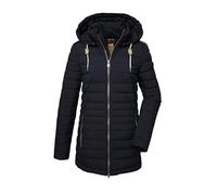 G.I.G.A. DX Donna Giacca trapuntata con cappuccio staccabile con cerniera/giacca leggera per la mezza stagione GS 14 WMN QLTD JCKT, dark navy, 38, 41447-000