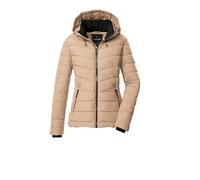 G.I.G.A. DX Donna Giacca trapuntata/funzionale in piuma d'oca con cappuccio senza zip GW 32 WMN QLTD JCKT, camel, 36, 43537-000