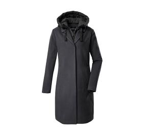 G.I.G.A. DX Donna Parka/cappotto di lana con gilet e cappuccio con chiusura a zip GW 20 WMN PRK, anthrazit, 50, 43352-000