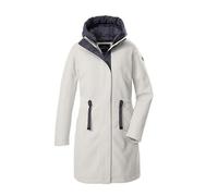 G.I.G.A. DX Donna Parka/cappotto in pile con cappuccio staccabile GW 46 WMN PRK, grau-melange, 40, 41988-000