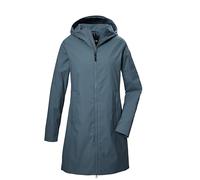 G.I.G.A. DX Donna Parka funzionale/parka impermeabile con cappuccio GS 57 WMN PRK, dunkel aquaverde, 48, 43129-000