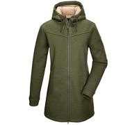 G.I.G.A. DX Donna Parka in pile lavorato a maglia/giacca in pile con cappuccio GW 37 WMN KNTFLC PRK, olivgrün, 40, 43546-000
