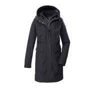 G.I.G.A. DX Donna Parka in softshell con cappuccio e gilet con cerniera GW 79 WMN SFTSHLL PRK, schwarz, 36, 43689-000