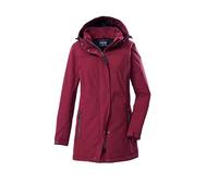 G.I.G.A. DX Donna Parka in softshell con cappuccio senza zip GW 36 WMN SFTSHLL PRK, bordeaux, 38, 43543-000