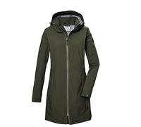 G.I.G.A. DX Donna Parka in softshell/giacca in softshell con cappuccio con zip GS 76 WMN SFTSHLL PRK, dunkel olivgrün, 48, 42696-000