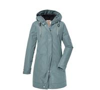 G.I.G.A. DX Donna Parka invernale/parka funzionale con cappuccio GW 13 WMN PRK, aquaverde, 44, 39836-000