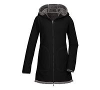 G.I.G.A. DX Donna Parka reversibile in pile/giacca in pile con cappuccio GW 60 WMN KNTFLC PRK, schwarz, 50, 42502-000
