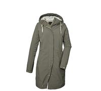G.I.G.A. DX Donna Parka softshell con cappuccio/giacca outdoor GS 16 WMN SFTSHLL PRK, light olive, 38, 41449-000
