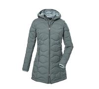 G.I.G.A. DX Donna Parka trapuntato con cappuccio/parka funzionale in piuma d'oca GW 20 WMN QLTD PRK, aquaverde, 34, 39844-000
