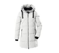 G.I.G.A. DX Donna Parka trapuntato/Parka funzionale con cappuccio GW 56 WMN QLTD PRK, gebrochenes weiss, 40, 43526-000