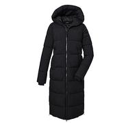G.I.G.A. DX Donne Cappotto trapuntato con cappuccio/cappotto funzionale idrorepellente GW 50 WMN QLTD CT, black, 40, 39840-000