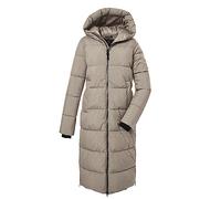 G.I.G.A. DX Donne Cappotto trapuntato con cappuccio/cappotto funzionale idrorepellente GW 50 WMN QLTD CT, light beige, 34, 39840-000
