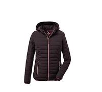 G.I.G.A. DX Donne Giacca trapuntata/giacca funzionale casual in look piumino con cappuccio staccabile con cerniera Uyaka, plum, 46, 28041-000