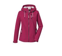 G.I.G.A. DX Giacca softshell da donna con cappuccio GS 111 WMN SFTSHLL JCKT, lampone scuro, 48, 44363-000