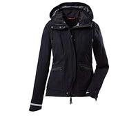 G.I.G.A. DX Giacca sportiva da donna con cappuccio rimovibile, Donna, Giacca da ciclismo con cappuccio staccabile con cerniera, 36805-000, Blu navy scuro, 46