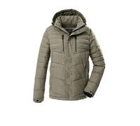 G.I.G.A. DX Giacca trapuntata da uomo con cappuccio rimovibile GW 69 MN QLTD JCKT, oliva, L, 43517-000