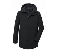 G.I.G.A. DX Gw 4 Mn Prk Funzionale con Cappuccio/Parka Impermeabile, Nero, L Uomo