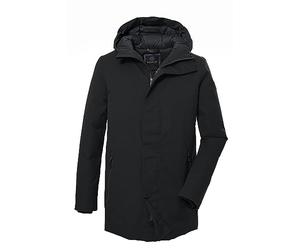 G.I.G.A. DX Gw 4 Mn Prk Funzionale con Cappuccio/Parka Impermeabile, Nero, L Uomo