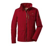 G.I.G.A. DX Jamil Mn Jckt G - Giacca softshell da uomo, con cappuccio rimovibile, Uomo, 36896-000, rosso scuro, M
