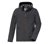 G.I.G.A. DX Men's Giacca softshell/giacca da esterno con cappuccio - GS 9 MN SFTSHLL JCKT, anthracite, S, 38213-000