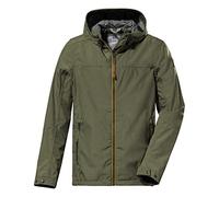 G.I.G.A. DX Men's Giacca softshell/giacca da esterno con cappuccio - GS 9 MN SFTSHLL JCKT, olive, S, 38213-000