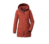 G.I.G.A. DX Parka da donna trapuntato con cappuccio rimovibile GW 60 WMN QLTD PRK, rosso fuoco, 50, 43530-000