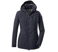 G.I.G.A. Dx Solena Casual Softshelljacke mit Abzippbarer Kapuze, Gebonded mit Interlock, Donna, Blu Scuro, S