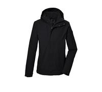 G.I.G.A. DX Uomo Giacca funzionale/giacca outdoor con cappuccio con zip GS 59 MN JCKT, schwarz, L, 42719-000