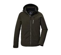 G.I.G.A. DX Uomo Giacca funzionale/giacca outdoor con cappuccio con zip GW 64 MN JCKT, olive brown, 4XL, 42539-000