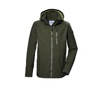 G.I.G.A. DX Uomo Giacca funzionale/giacca outdoor con cappuccio senza zip GS 81 MN JCKT, dunkel olivgrün, XXL, 42709-000