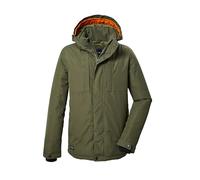 G.I.G.A. DX Uomo Giacca funzionale/giacca outdoor impermeabile con cappuccio senza zip GW 56 MN JCKT, dunkeloliv, L, 41868-000