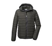 G.I.G.A. DX Uomo Giacca funzionale in look piumino con cappuccio staccabile/giacca da esterno GS 1 MN QLTD JCKT, green anthracite, 4XL, 41583-000