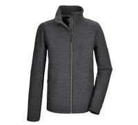 G.I.G.A. DX Uomo Giacca in pile GW 35 MN FLC JCKT | Effetto mélange, collo alto, taglio regular, due tasche con cerniera, ideale come giacca o midlayer per l’outdoor