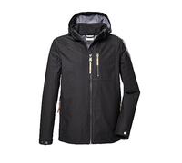 G.I.G.A. DX Uomo Giacca softshell con cappuccio staccabile/giacca da esterno GS 7 MN SFTSHLL JCKT, anthracite, S, 41491-000